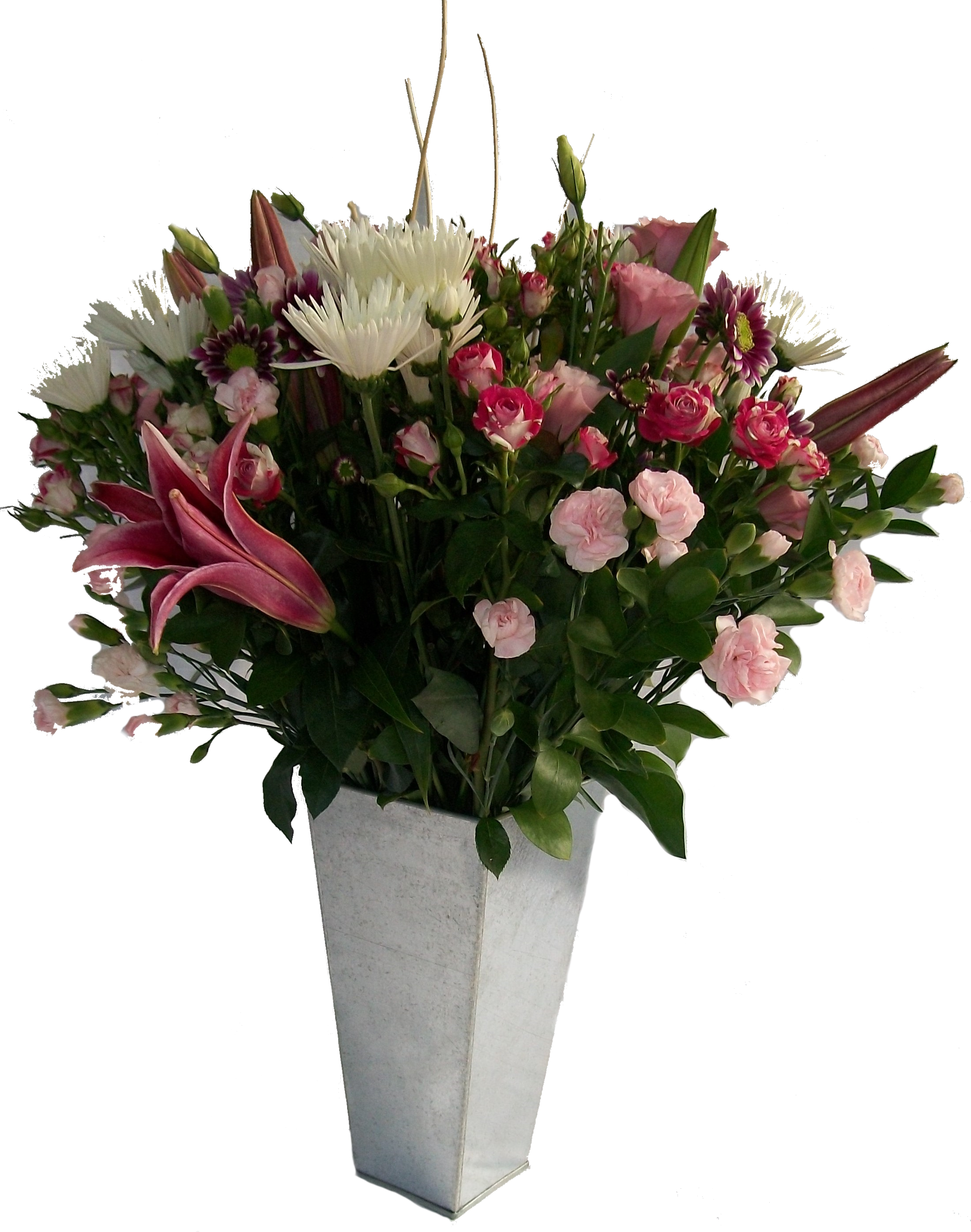 Large Pink and white Arrangement R1150
